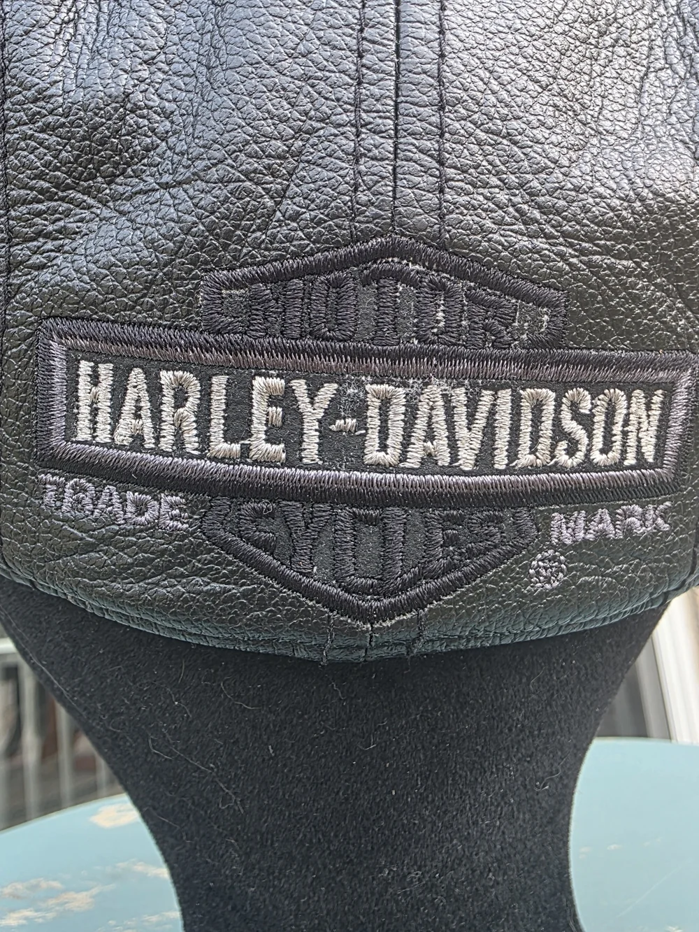 Harley-Davidson Genuine Leather Ivy Flat Cap Hat Size M